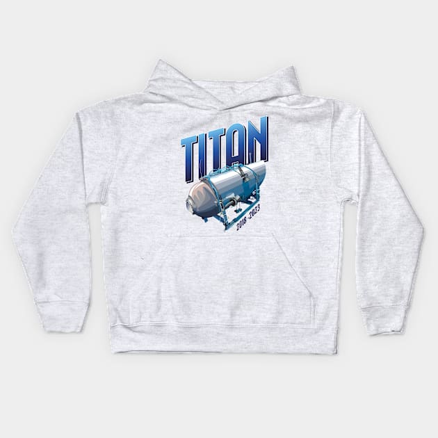 Titan Kids Hoodie by MindsparkCreative